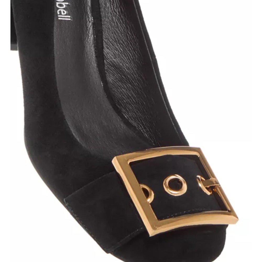 Jeffrey Campbell black suede facts heels. NIB w/tags. Retail 150. Perfect shape - Picture 4 of 11